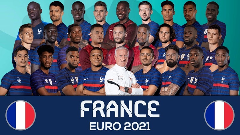 Đội hình Pháp 2021 sở hữu gương mặt cầu thủ trẻ